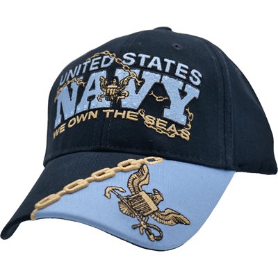 Navy We Own the Seas Cap