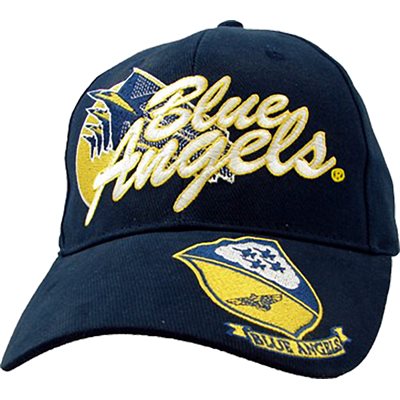 Blue Angles Embroidered Cap