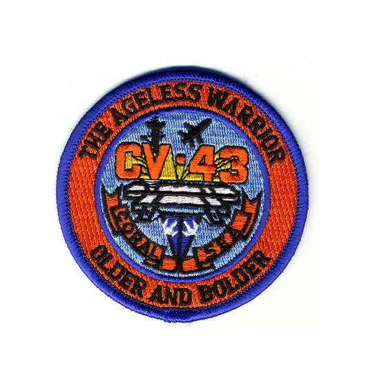 USS Coral Sea CV-43 Iron On Patch