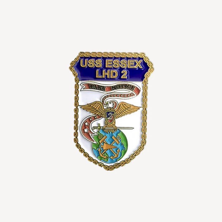 USS Essex LHD 2 Pin