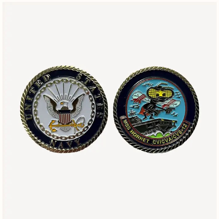 USS Hornet CV-12 Enlisted Challenge Coin