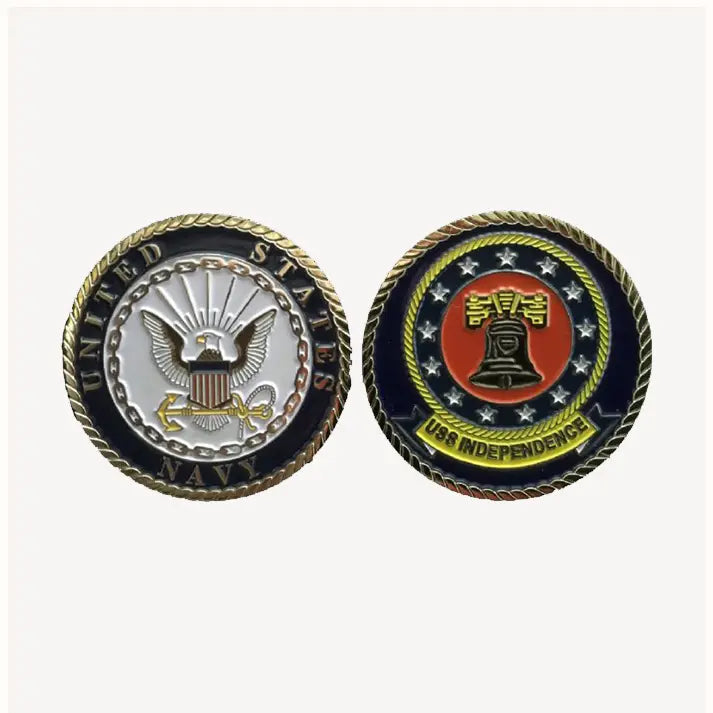 USS Independence CV-62 Enlisted Challenge Coin