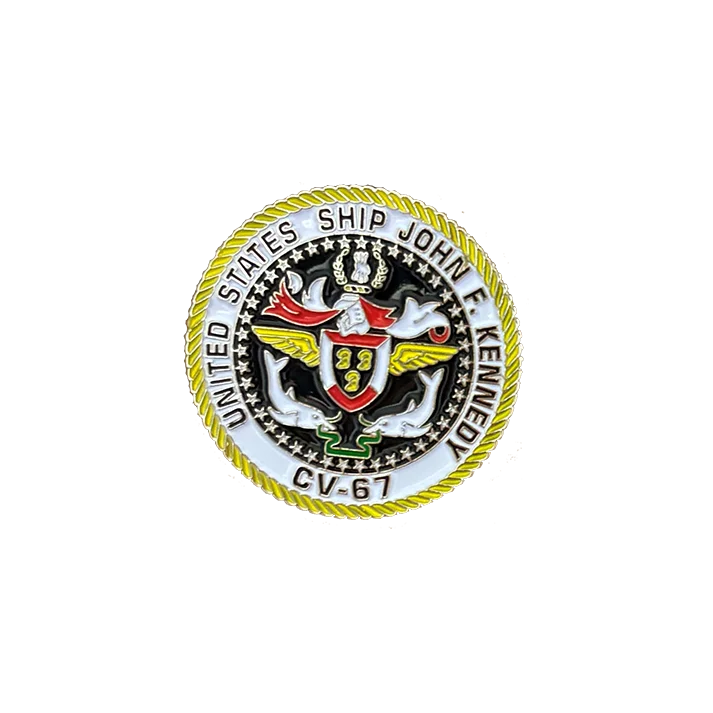 USS John F. Kennedy CV 67 Pin