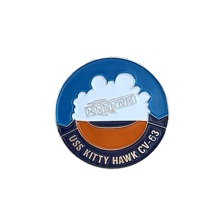 USS Kitty Hawk CV 63 Pin
