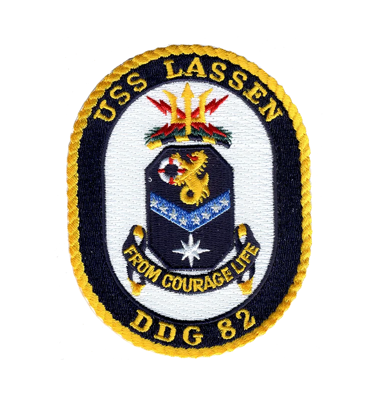 USS Lassen DDG 82 Iron Patch