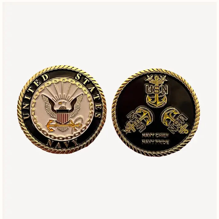 Navy Chief Challenge Coin