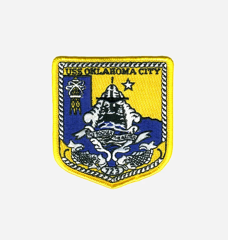 USS Oklahoma City SSN 723 Iron Patch