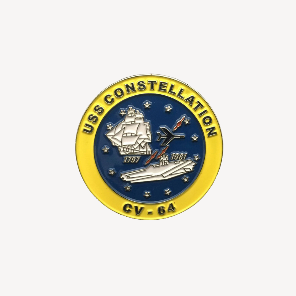 USS Constellation Pin