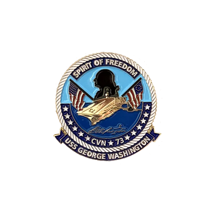 USS George Washington CVN 73 Pin