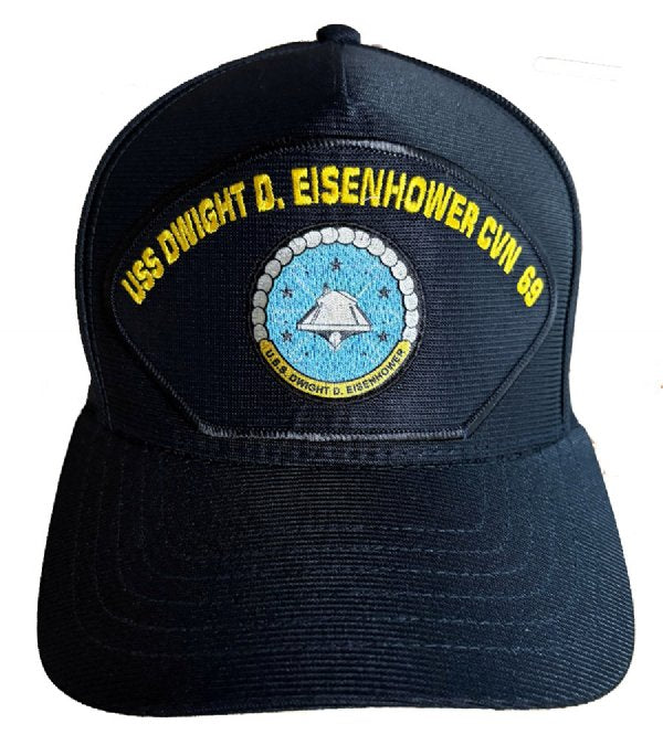 USS Dwight D. Eisenhower CVN 69 Crest Cap