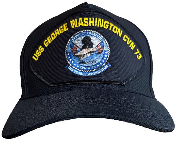 USS George Washington CVN 73 Crest Cap