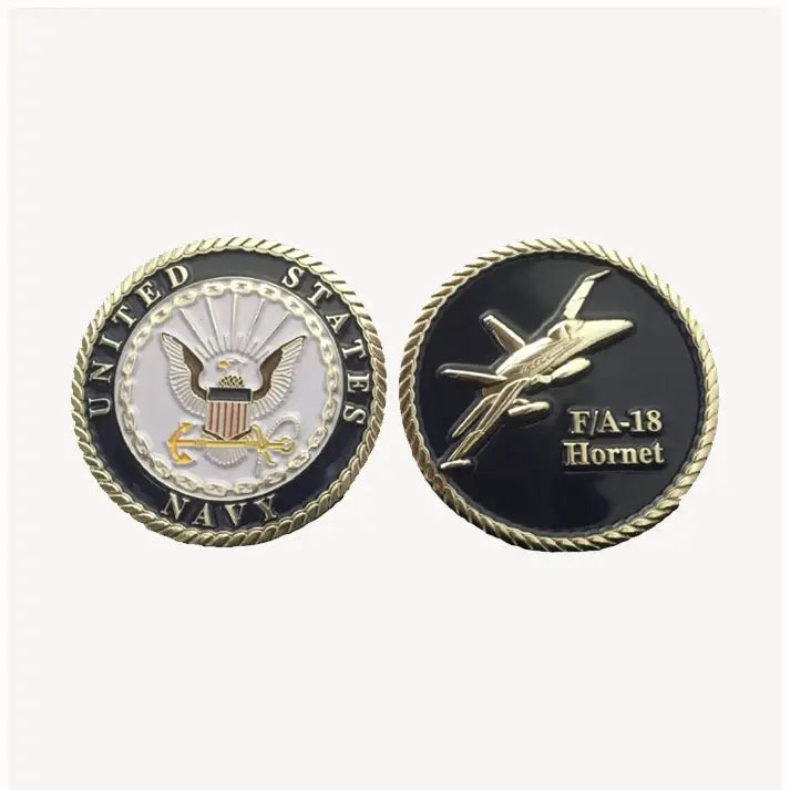 F/A 18 Hornet Challenge Coin