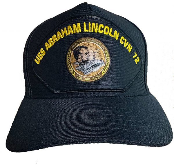 USS Abraham Lincoln CVN 72 Crest Cap