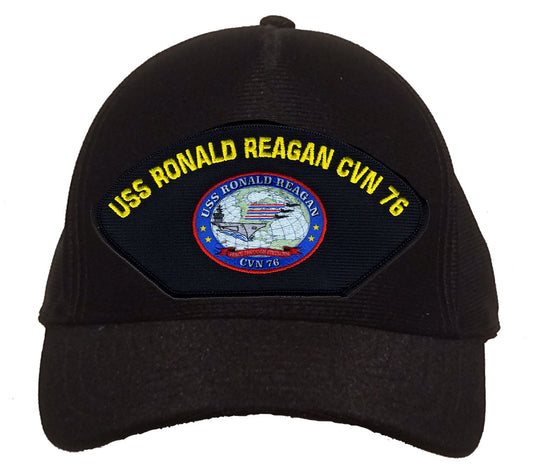 USS Ronald Reagan CVN 76 Crest Cap