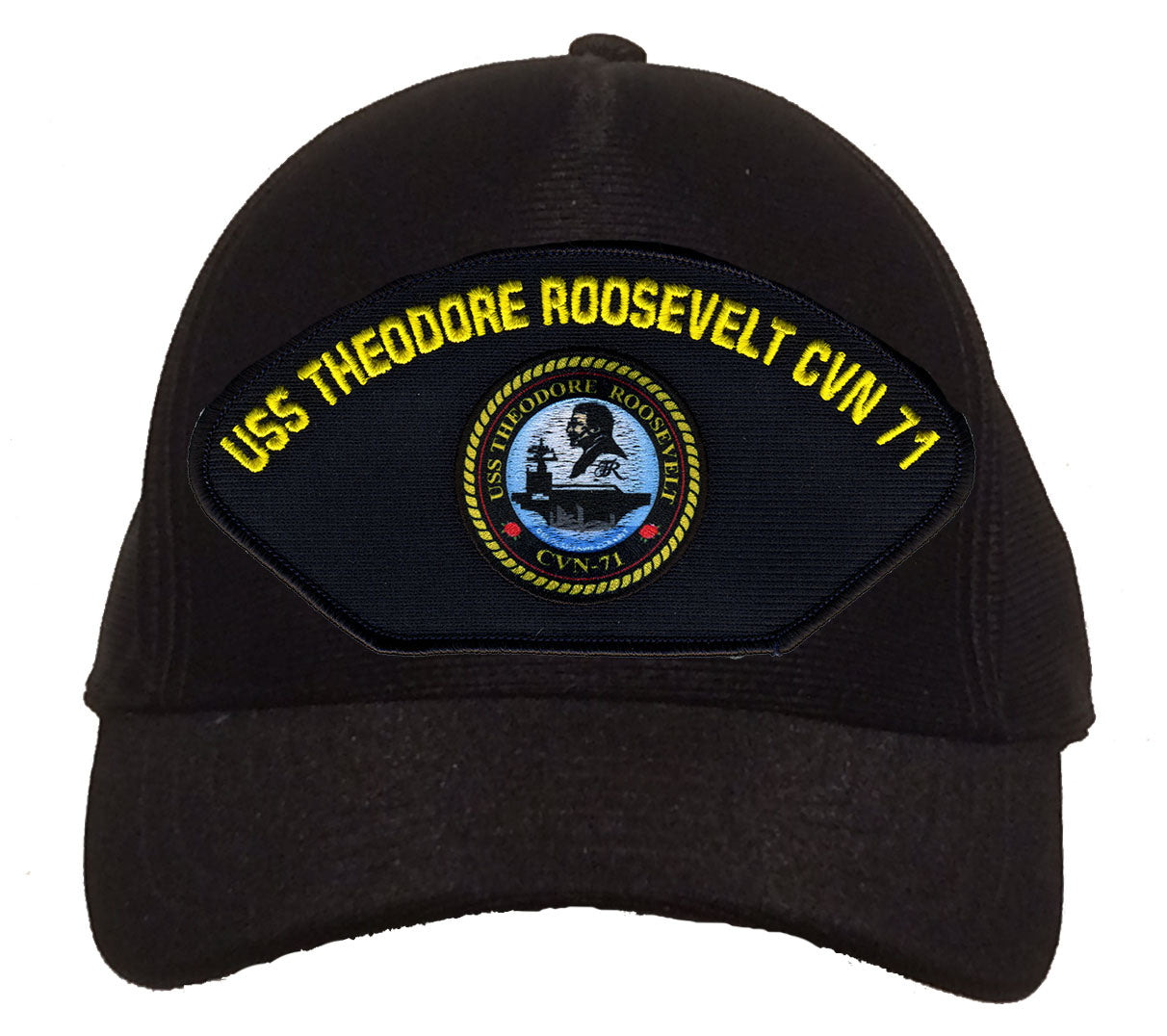USS Theodore Roosevelt CVN 71 Crest Cap