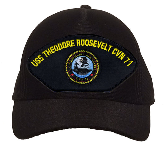 USS Theodore Roosevelt CVN 71 Crest Cap
