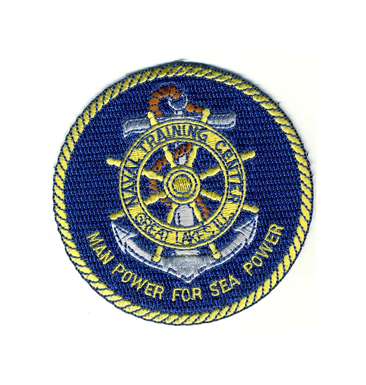 Naval Training Center Great Lakes Iron On Patch