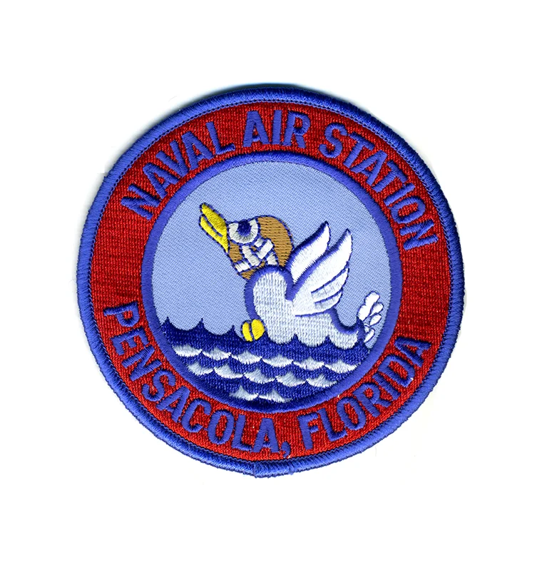 Naval Station Pensacola, Florida Iron On Patch