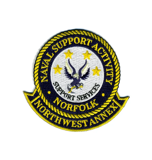 Naval Support Activity Norfolk, Northwest Annex Iron On Patch