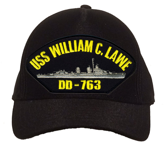 USS William C. Lawe DD-763 Cap