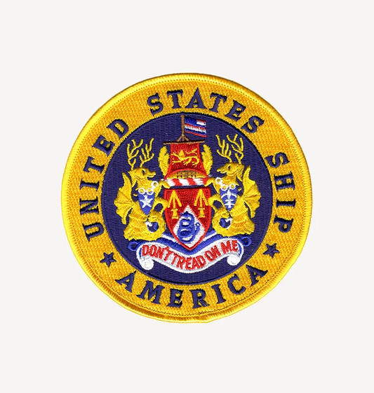 United States Ship America Iron On Patch