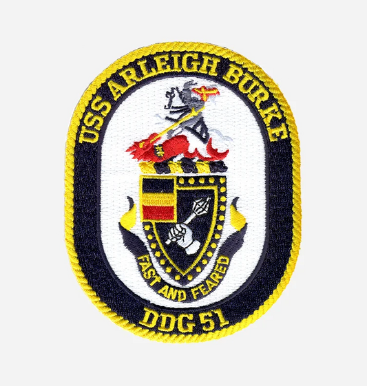 USS Arleigh Burke DDG 51 Iron Patch
