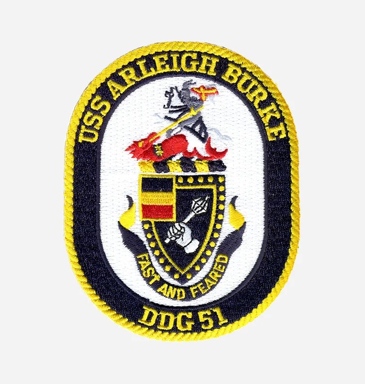 USS Arleigh Burke DDG 51 Iron Patch