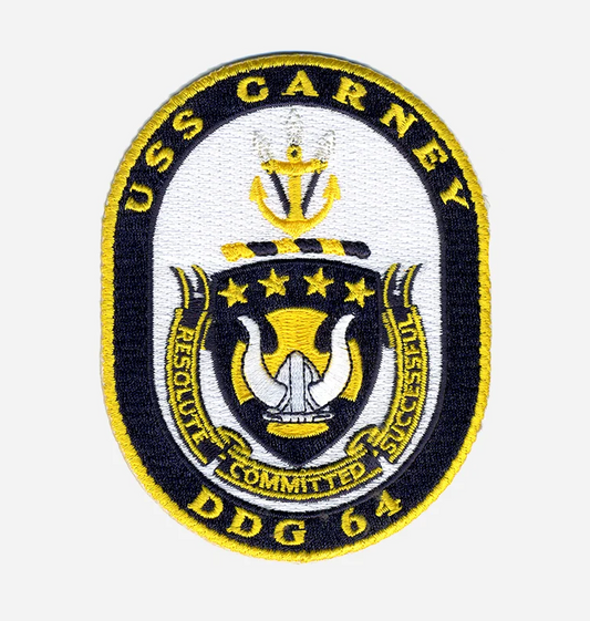 USS Carney DDG 64 Iron Patch