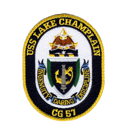 USS Lake Champlain CG 57 Iron Patch