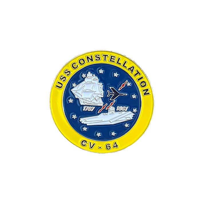 USS Constellation CV 64 Pin