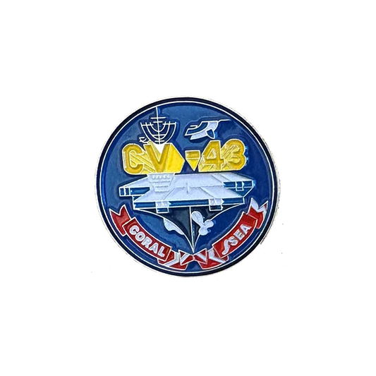 USS Coral Sea CV 43 Pin