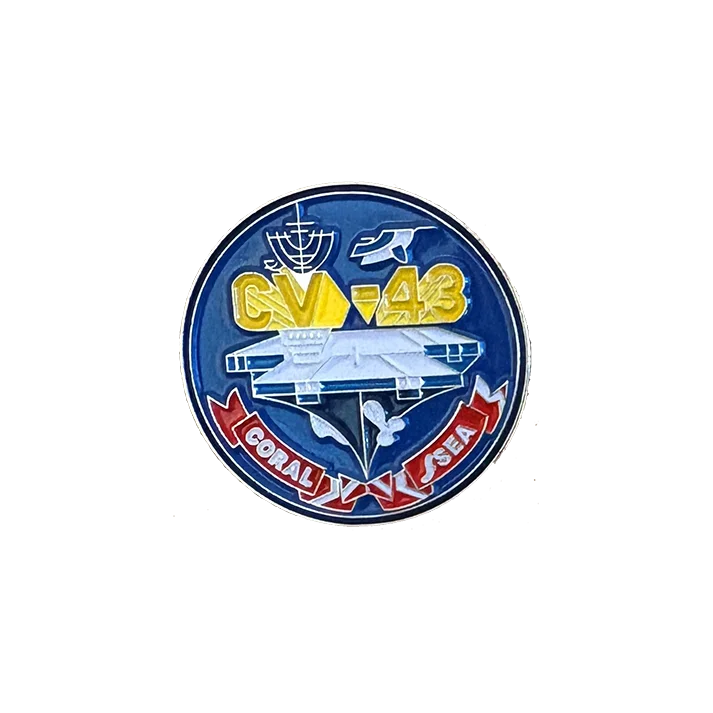 USS Coral Sea CV 43 Pin