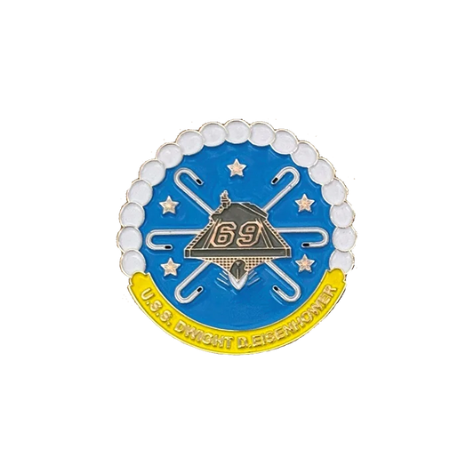 USS Dwight Eisenhower CVN 69 Pin