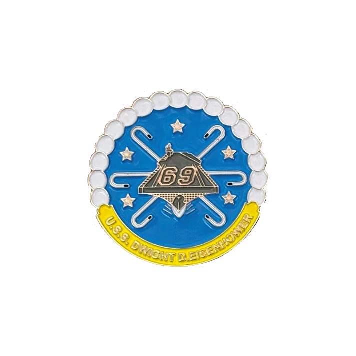 USS Dwight Eisenhower CVN 69 Pin