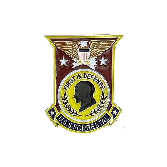 USS Forrestal CV 59 Pin