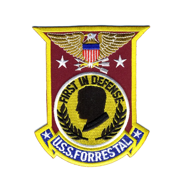 USS Forrestal CV 59 Iron Patch