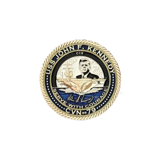 USS John F. Kennedy CVN 79 Pin