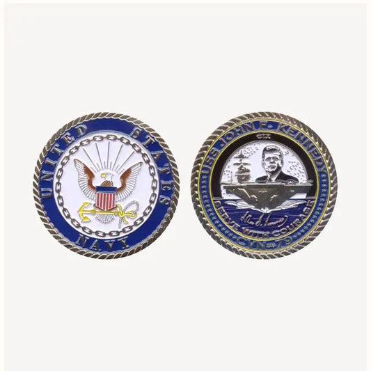 USS John F. Kennedy CVN-79 (Enlisted) Challenge Coin