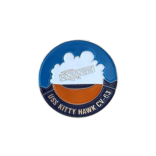 USS Kitty Hawk CV 63 Pin