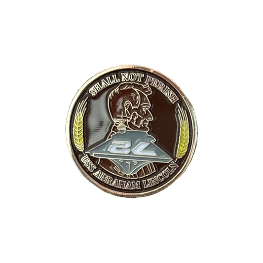USS Abraham Lincoln CVN 72 Pin