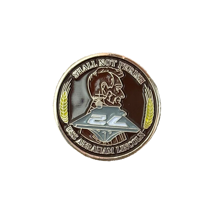 USS Abraham Lincoln CVN 72 Pin