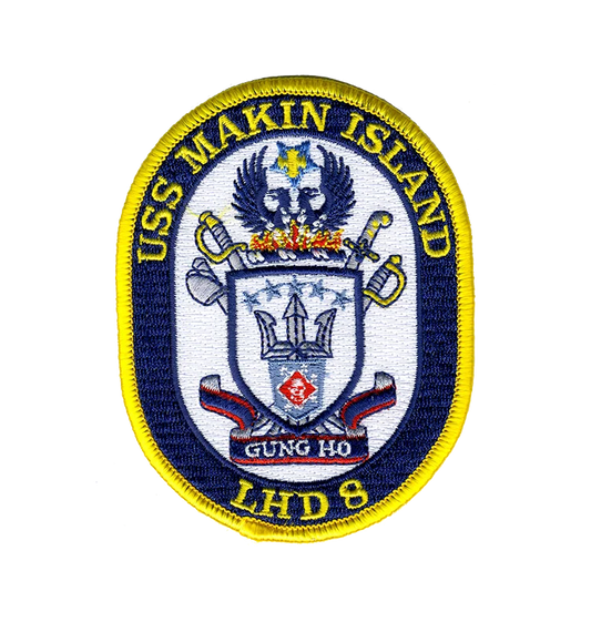 USS Makin Island LHD 8 Iron Patch