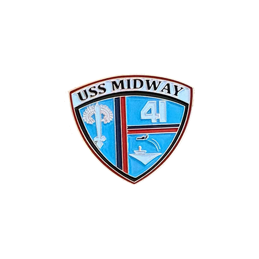 USS Midway CV 41 Pin