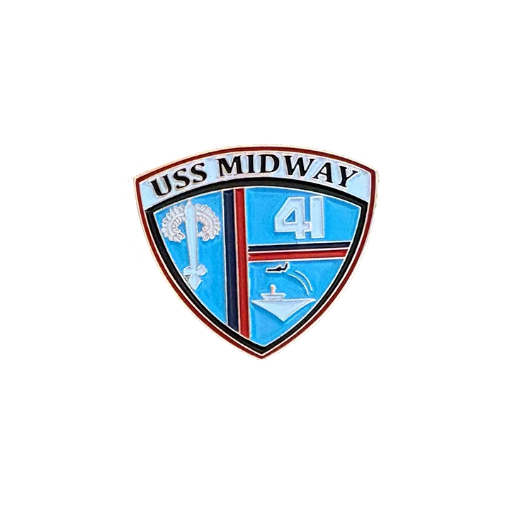 USS Midway CV 41 Pin