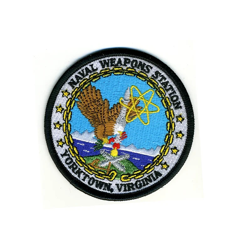 Naval Weapons Station Yorktown, Virginia Iron On Patch