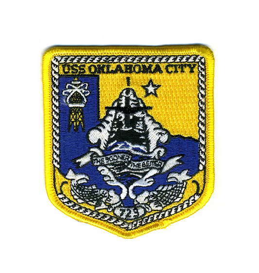 USS Oklahoma City SSN 723 Iron On Patch