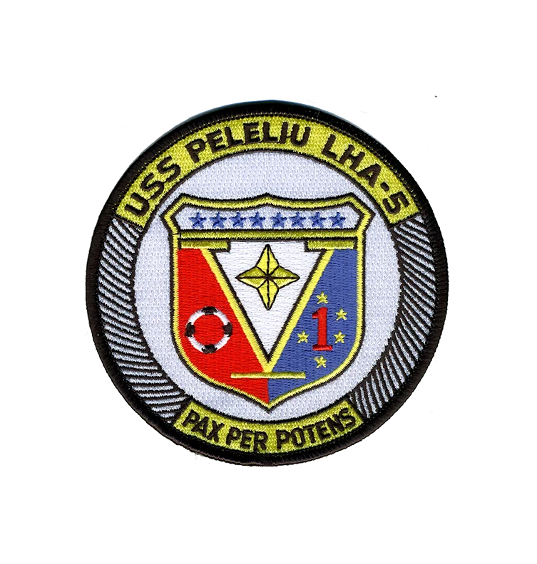 USS Peleliu LHA-5 Iron Patch