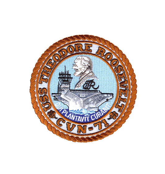 USS Roosevelt CVN-71 Iron on Patch