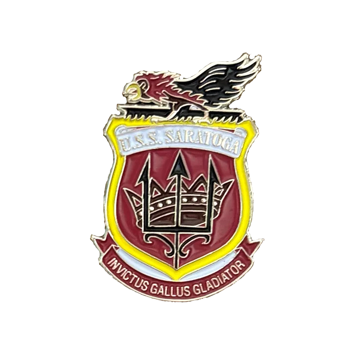 USS Saratoga CV 60 Pin