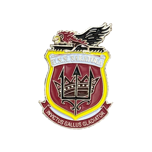 USS Saratoga CV 60 Pin